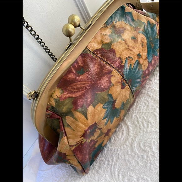 Patricia Nash*Fresco Bouquet* Mia Frame• Kiss Lock•Satchel•NWT - Picture 5 of 11